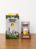 Dog Poop Bags Kit + Dispenser – Coffee Scent  | 285 Bags