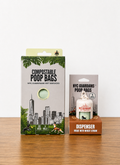 Dog Poop Bags Kit + Dispenser – Lemon Scent | 135 Bags