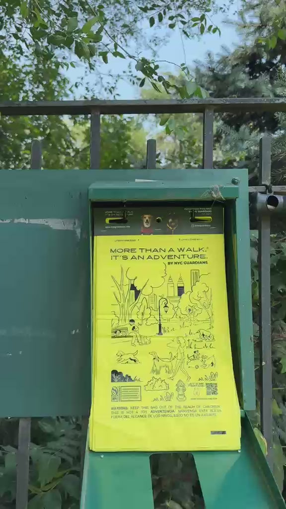 Compostable Calendar Poop Bags | 150 Bags for Park Dispensers
